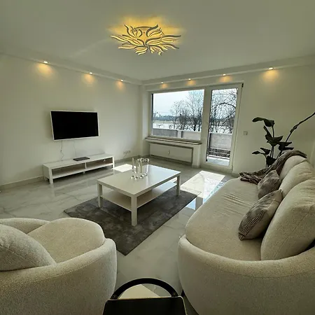 Rheinblick Oberkassel Apartmán Düsseldorf